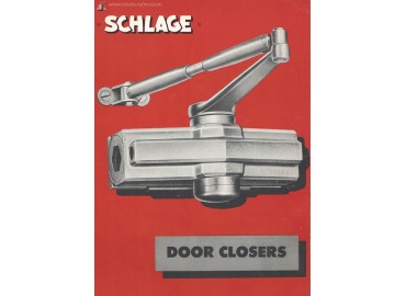 каталог доводчиков Schlage 1954 года - фото - 1