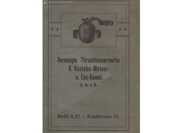 брошюра о дверных доводчиках Meteor и Komet - фото - 1